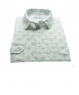 Long Dotted Cotton Shirt