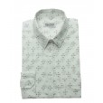 Long Dotted Cotton Shirt