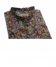 Camisa de Algodão às Flores