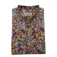 Camisa de Algodão às Flores